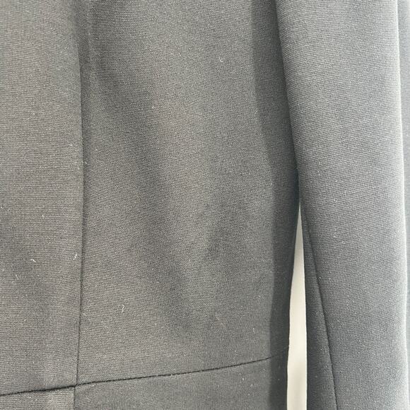 Rag & Bone Jacket Women 2 Black Military Structured Sophisticated Leather Accent - Picture 7 of 10